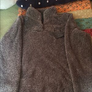 L.L. BEAN Grey Fleece Jacket
